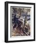 How Norah the Bulldog Was Saved from the Sinking Battleship-Cyrus Cuneo-Framed Giclee Print