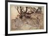 How Now Spirit! Wither Wander You?, Illustration from 'Midsummer Nights Dream'-Arthur Rackham-Framed Giclee Print