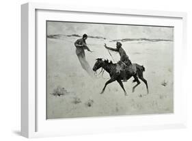 How Order No. 6 Went Through, or the Vision-Frederic Sackrider Remington-Framed Giclee Print