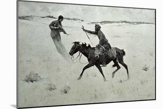 How Order No. 6 Went Through, or the Vision-Frederic Sackrider Remington-Mounted Giclee Print