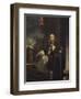 'How Qua, Head of the Hong Merchants in Canton', c1830-George Chinnery-Framed Giclee Print