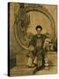 How Qua, Senior Hong Merchant at Canton, China-George Chinnery-Stretched Canvas