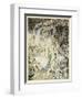 How Queen Guenever Rode A-Maying into the Woods and Fields Beside Westminster-Arthur Rackham-Framed Premium Giclee Print