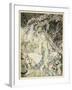 How Queen Guenever Rode A-Maying into the Woods and Fields Beside Westminster-Arthur Rackham-Framed Giclee Print