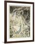 How Queen Guenever Rode A-Maying into the Woods and Fields Beside Westminster-Arthur Rackham-Framed Giclee Print