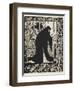 How Queen Guinevere made her a nun-Aubrey Beardsley-Framed Premium Giclee Print