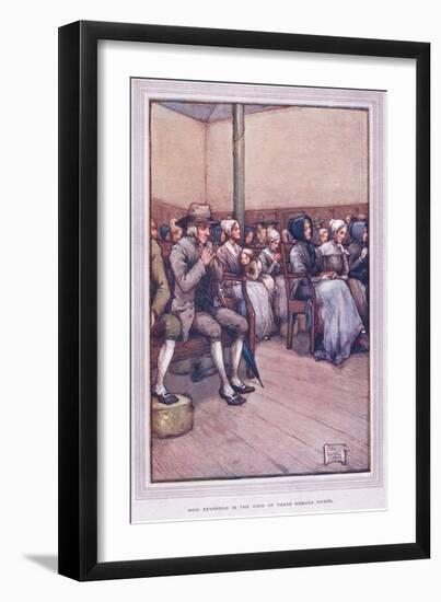 How Reverend Is the View of These Hushed Heads-Sybil Tawse-Framed Giclee Print