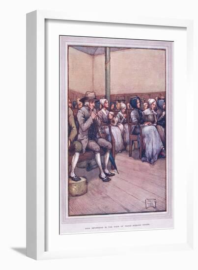 How Reverend Is the View of These Hushed Heads-Sybil Tawse-Framed Giclee Print