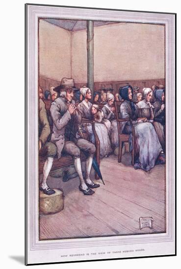 How Reverend Is the View of These Hushed Heads-Sybil Tawse-Mounted Giclee Print