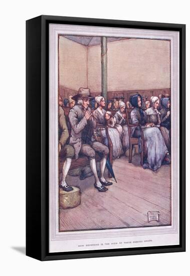 How Reverend Is the View of These Hushed Heads-Sybil Tawse-Framed Stretched Canvas