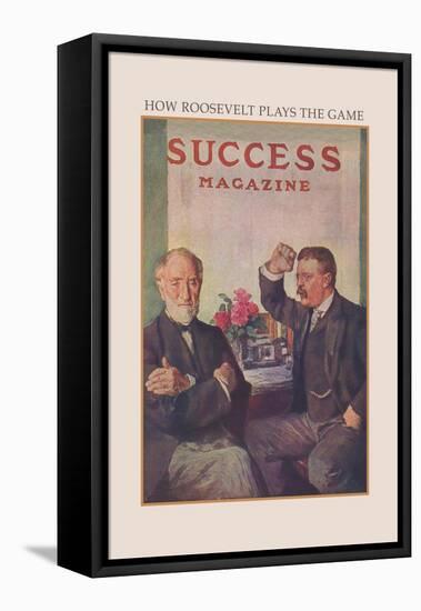 How Roosevelt Plays the Game-null-Framed Stretched Canvas
