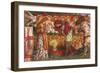 How Sir Galahad, Sir Bors & Sir Percival Were Fed with Sanct Grael; But Sir Percival's Sister Died-Dante Gabriel Rossetti-Framed Giclee Print