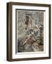 How Sir Lancelot Faught with a Friendly Dragon-Arthur Rackham-Framed Premium Giclee Print