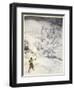 How Sir Launcelot Was Shot by a Gentlewoman Hunting-Arthur Rackham-Framed Giclee Print