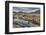 How Sound and overturned boat at Furry Creek off The Sea to Sky Highway near Squamish, British Colu-Frank Fell-Framed Photographic Print