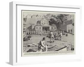 How Surgeon William Maillard, Rn, Won the Victoria Cross at Candia-Frank Dadd-Framed Giclee Print