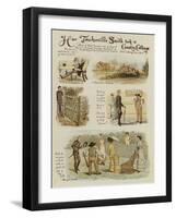 How Tankerville Smith Took a Country Cottage-null-Framed Giclee Print