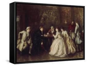 How the Battle was Won-George Ogilvy Reid-Framed Stretched Canvas