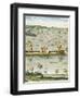 How the Indians Catch Their Fish, from "Admiranda Narratio..."-John White-Framed Giclee Print