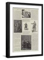 How the Old Actors Dressed Shakspere-John Boyne-Framed Giclee Print