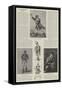 How the Old Actors Dressed Shakspere-George Cruikshank-Framed Stretched Canvas