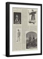 How the Old Actors Dressed Shakspere-null-Framed Giclee Print