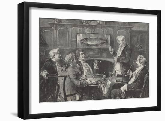 How the Old Squire Caught the Big Jack-John Arthur Lomax-Framed Giclee Print