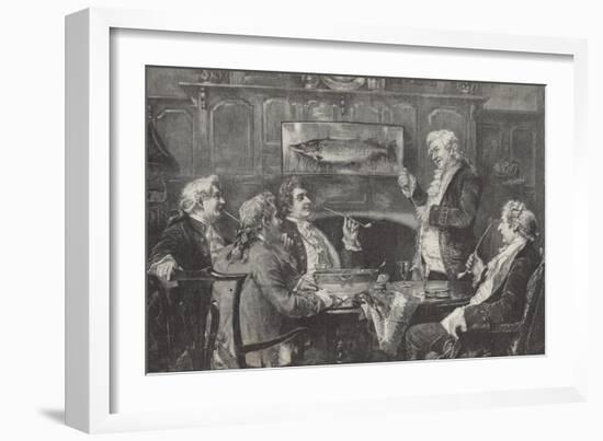How the Old Squire Caught the Big Jack-John Arthur Lomax-Framed Giclee Print