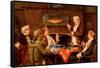 How the Old Squire Caught the Big Jack-John Arthur Lomax-Framed Stretched Canvas