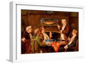 How the Old Squire Caught the Big Jack-John Arthur Lomax-Framed Giclee Print