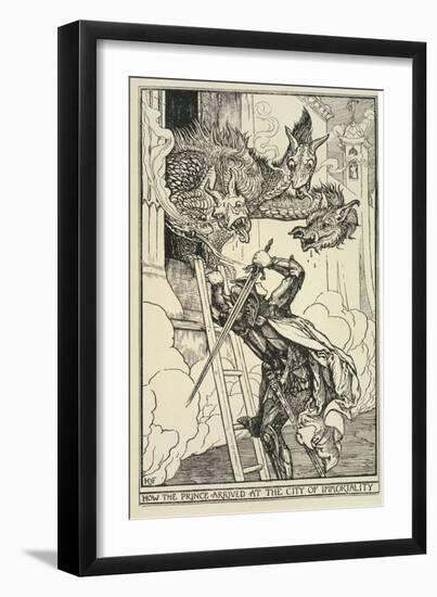 How the Prince Arrived at the City of Immortality-Henry Chapman Ford-Framed Giclee Print