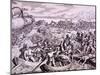 How the Spanish Landed in the Island of Haiti-Theodor de Bry-Mounted Giclee Print