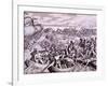 How the Spanish Landed in the Island of Haiti-Theodor de Bry-Framed Giclee Print