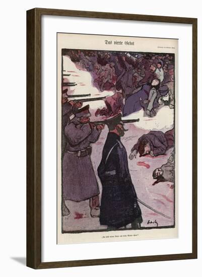 How the Tsar Deals with Complaints-Wilhelm Schulz-Framed Art Print