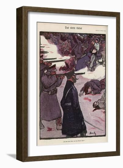 How the Tsar Deals with Complaints-Wilhelm Schulz-Framed Art Print