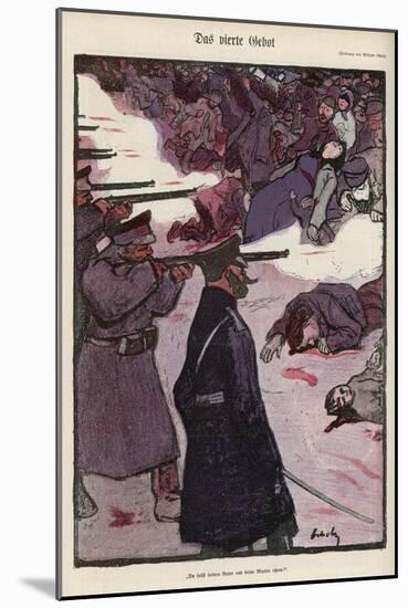 How the Tsar Deals with Complaints-Wilhelm Schulz-Mounted Art Print