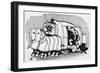 How the Tsar Travels-null-Framed Art Print