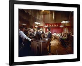 HOW THE WEST WAS WON, 1962 directed by GEORGE MARSHALL (The Railr Richard Widmark and George Peppar-null-Framed Photo