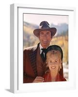 HOW THE WEST WAS WON, 1962 directed by HENRY HATHAWAY (The Plains Gregory Peck and Debbie Reynolds -null-Framed Photo