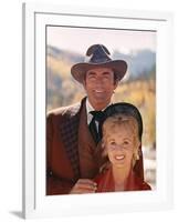 HOW THE WEST WAS WON, 1962 directed by HENRY HATHAWAY (The Plains Gregory Peck and Debbie Reynolds -null-Framed Photo
