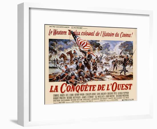 How the West Was Won, 1964-null-Framed Art Print