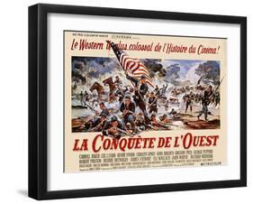 How the West Was Won, 1964-null-Framed Art Print