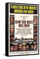 How the West Was Won, 1964-null-Framed Stretched Canvas