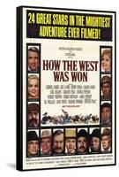 How the West Was Won, 1964-null-Framed Stretched Canvas