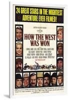 How the West Was Won, 1964-null-Framed Art Print