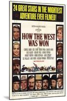 How the West Was Won, 1964-null-Mounted Premium Giclee Print