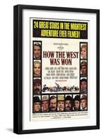 How the West Was Won, 1964-null-Framed Art Print