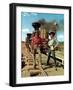 How The West Was Won, Henry Fonda, George Peppard, 1962-null-Framed Photo