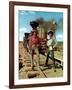 How The West Was Won, Henry Fonda, George Peppard, 1962-null-Framed Photo