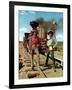 How The West Was Won, Henry Fonda, George Peppard, 1962-null-Framed Photo